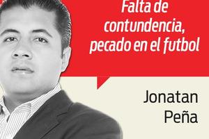 Falta de contundencia también es pecado en el futbol