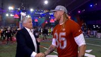 John Sutcliffe retó a George Kittle en la lucha libre durante los Pro Bowl Games 2025