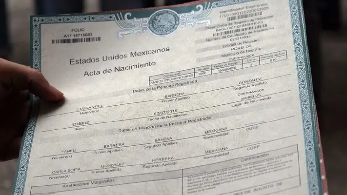 Conoce la nueva acta de nacimiento para 2025 ¡Aquí te decimos cuánto cuesta!