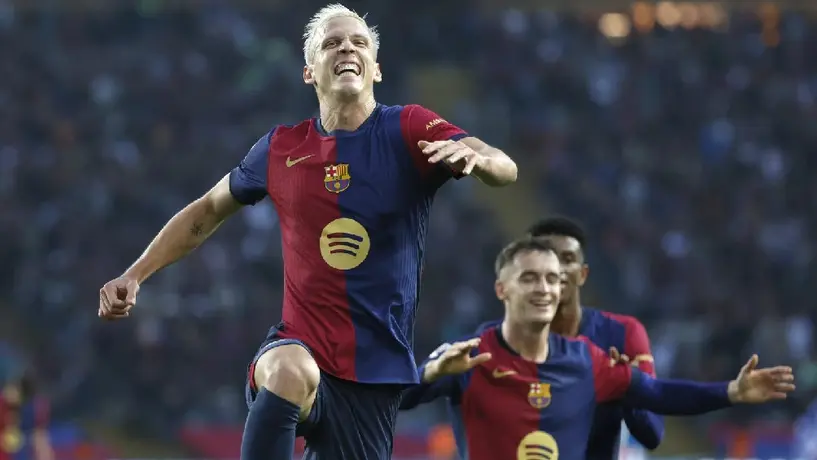 Aficionados blaugranas le dejan mensaje a Olmo: “Ojalá te quedes, Dani”