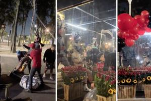 VIDEO: Instalan altar satánico en pleno Canal de Churubusco; provoca revuelo en redes