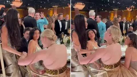 Hija de Demi Moore asegura que su madre no ignoró a Kylie Jenner en los Golden Globes 2025