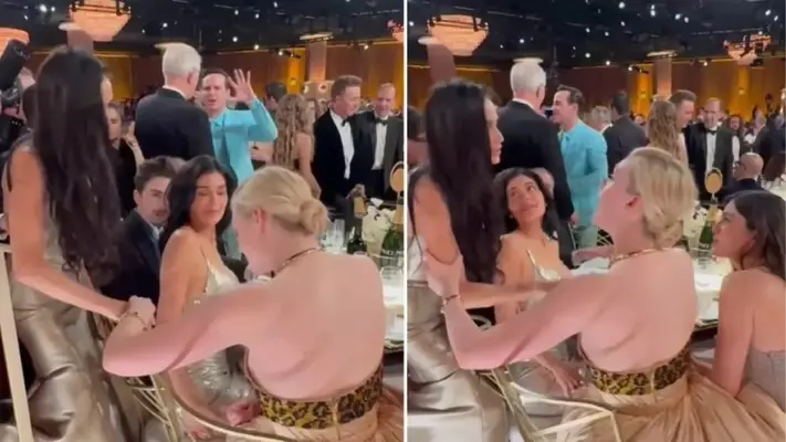 Hija de Demi Moore asegura que su madre no ignoró a Kylie Jenner en los Golden Globes 2025