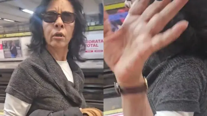 Francesa sufre discriminación por una mexicana en el metro de la CDMX