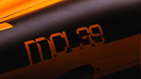 ¡Listos para el combate! McLaren revela primer vistazo del diseño de su auto para la Temporada 2025 Fórmula 1