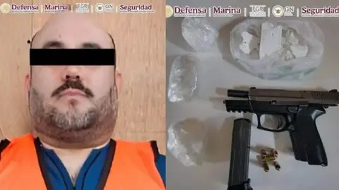 Capturan a Joel "M", "La Morsa", operador del Cártel del Pacífico en Sinaloa