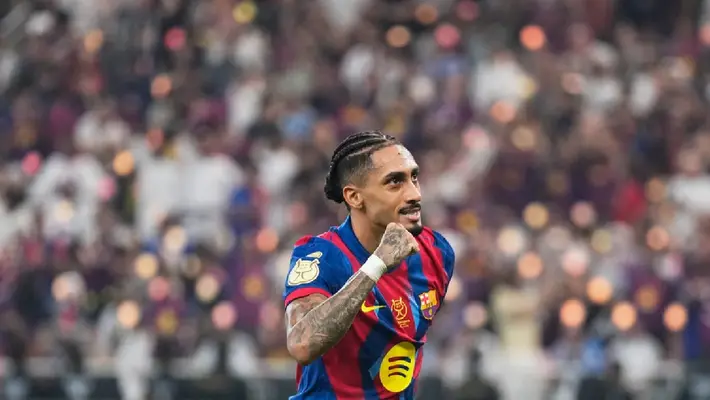 Raphinha vuelve con el Barça tras lesión; Ferran Torres lesionado previo a duelo de Champions