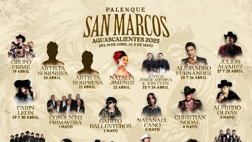 Feria de San Marcos 2025: Precio de los boletos para el Palenque de Aguascalientes