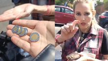 ¡Lady 10 pesos! Exhiben a mujer por negarse a pagar completo a repartidor de aplicación