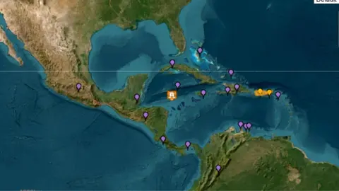 Emiten alerta de tsunami en la Riviera Maya por sismo en el Mar Caribe
