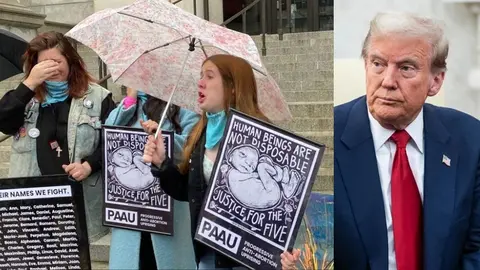 Donald Trump indulta a los manifestantes pro-vida encarcelados por protestar frente a clínicas de abortos