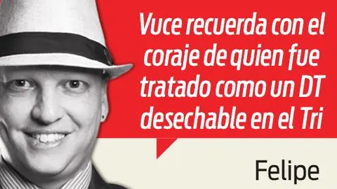 Vuce y el recuerdo de su fugaz paso por el Tri