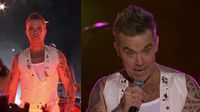 El incidente de Robbie Williams en la presentación de Año Nuevo en Australia