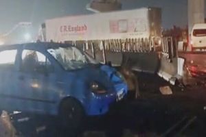 VIDEO: Así fue el accidente en la autopista México-Puebla