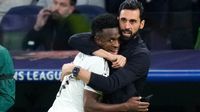 Arbeloa destaca a Vinicius: “Cuando el Bernabéu está con él es imparable”