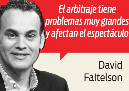 La culpa no es de los árbitros...