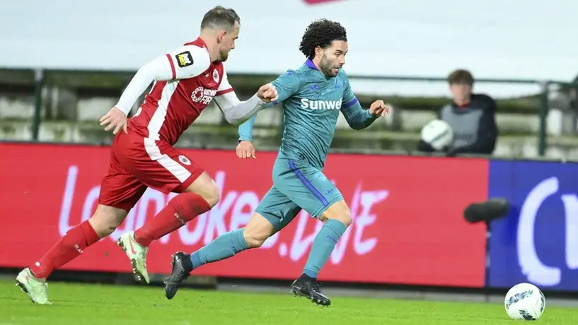 'Chino' Huerta da asistencia y llega a la Final de Copa con Anderlecht