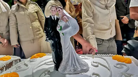 Realizan bodas dentro de varios reclusorios en víspera de Navidad