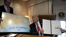 Trump decreta el 9 de febrero como Día del Golfo de América