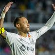 Neymar en celebración de un gol con Santos FC | AP