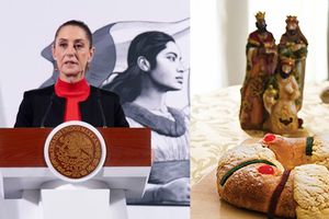 La presidenta Claudia Sheinbaum reprueba que el CJNG repartiera Roscas de Reyes y regalos en Tabasco