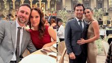 ¡Invitados de lujo! ‘Checo’ Pérez y Miguel Layún presentes en boda de Johanna Elías Slim