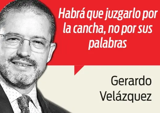 Osorio, el orador, el teórico del futbol