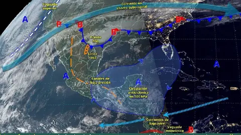 Clima en México para el lunes 10 de febrero de 2025: se esperan lluvias intensas y ráfagas de viento fuertes