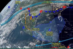 Clima en México para el lunes 10 de febrero de 2025: se esperan lluvias intensas y ráfagas de viento fuertes