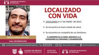 El periodista Moysés Zúñiga Santiago fue localizado con vida en la CDMX
