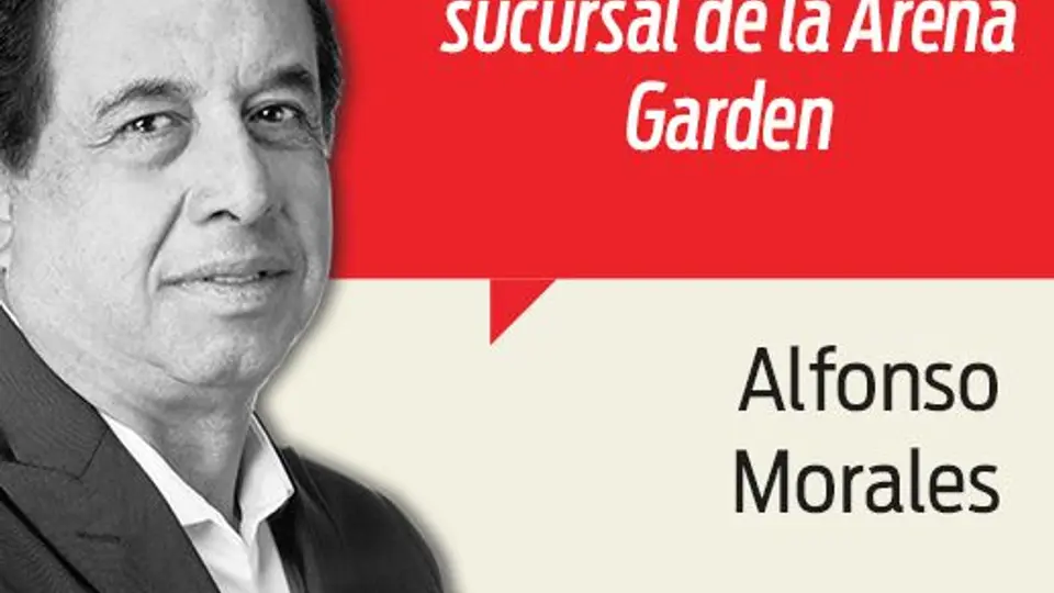 Boxeo en el Zócalo