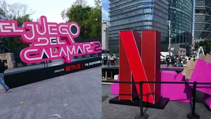 ¿Por qué quitaron instalaciones del Juego del Calamar del Bosque de Chapultepec?