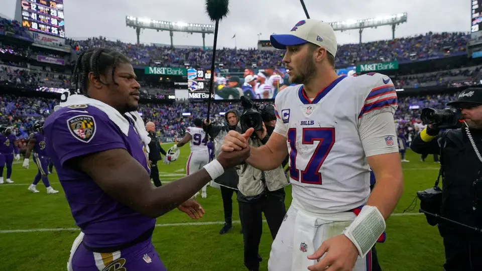 ¿Carrera de dos? Los números de Lamar Jackson y Josh Allen en su pelea por el MVP 2024