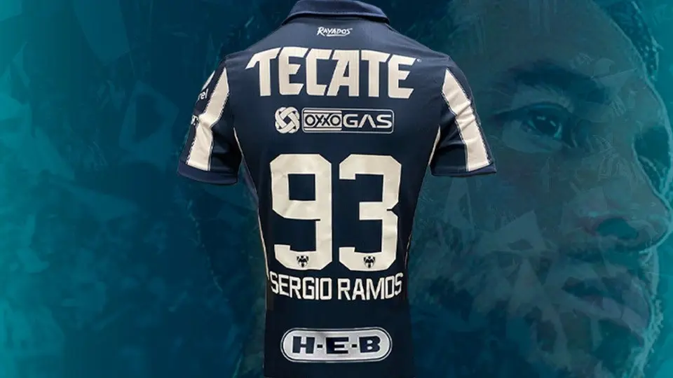 Rayados ha vendido cientos de playeras de Sergio Ramos en apenas el primer día