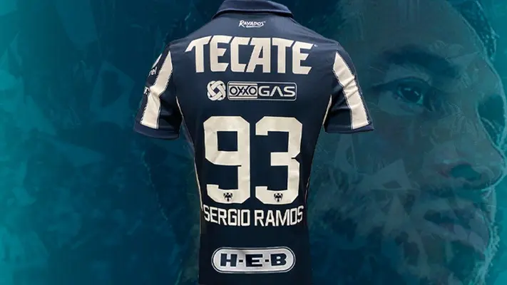 Rayados ha vendido cientos de playeras de Sergio Ramos en apenas el primer día