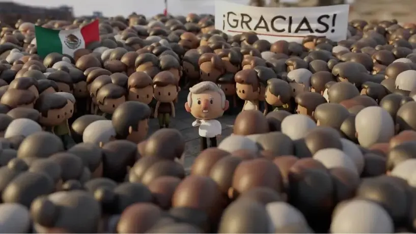 Cortometraje sobre AMLO en su última mañanera gana premio en el Festival Pantalla de Cristal