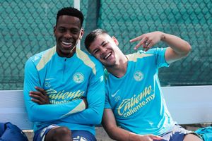 ¡Gran ambiente! América comienza pretemporada en San Diego con buen animo en el vestidor