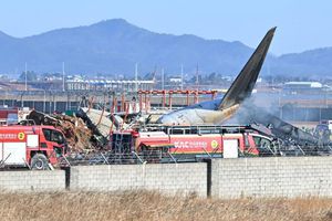 Avión con 175 pasajeros se estrella contra una valla en un aeropuerto de Corea del Sur
