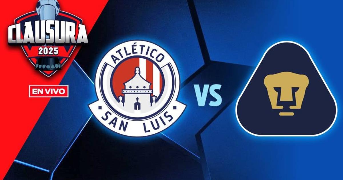Atlético de San Luis vs Pumas EN VIVO Liga MX Clausura 2025 Jornada 5 ...