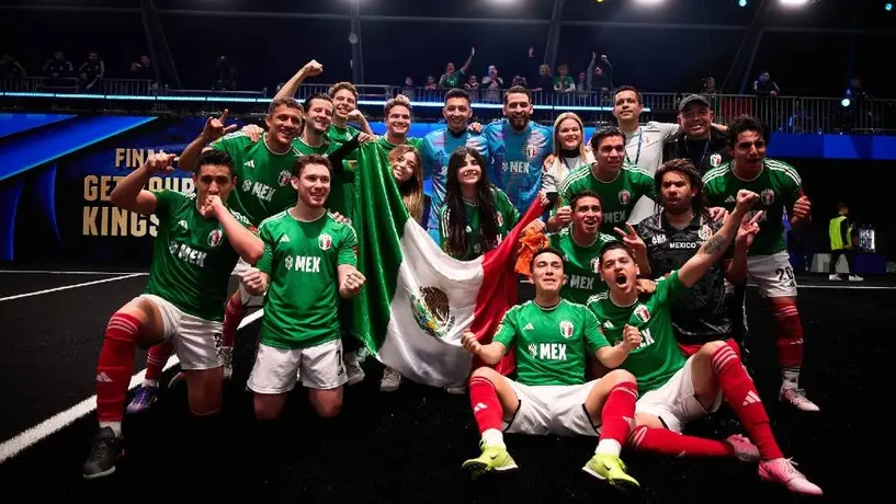 Selección Mexicana de la Kings League goleó a Alemania y avanza a Cuartos de Final