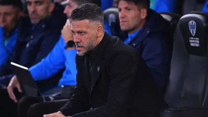 Martín Demichelis, molesto con arbitraje tras derrota de Rayados ante Pachuca