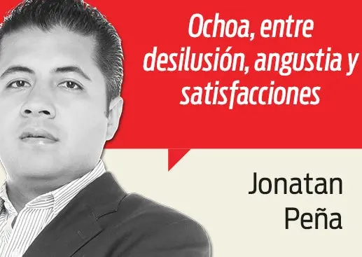 Ochoa, entre la desilusión, la angustia y las satisfacciones
