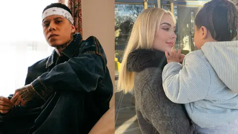 Santa Fe Klan exige ver a su hijo; su expareja teme por su vida