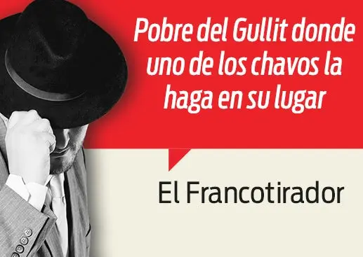 Gullit, a la banca por berrinchudo