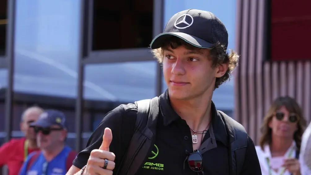 Kimi Antonelli, piloto de Mercedes | AP