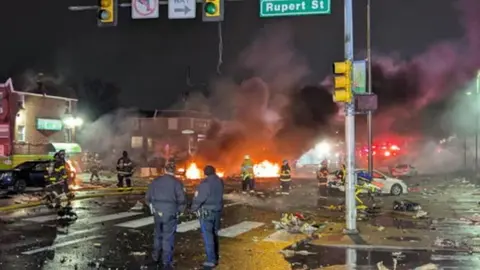 6 mexicanos entre las víctimas mortales del accidente aéreo en Filadelfia
