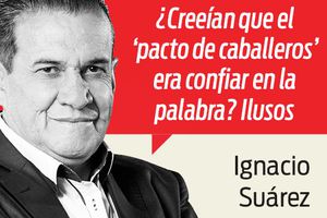 Ni caballeros... ni pacto...