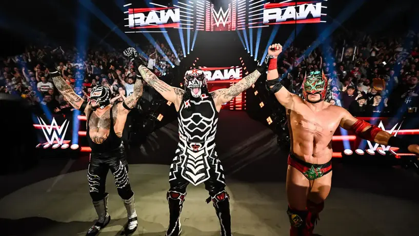 Penta, Rey Mysterio y Dragon Lee vencieron a The Vision en el final de la gira europea de WWE