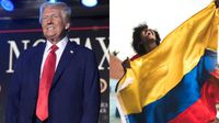 Donald Trump castiga a Colombia por negarse a aceptar vuelos con migrantes indocumentados