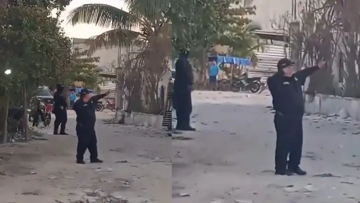 VIDEO: Policías de Yucatán detienen a ladrones con una resortera